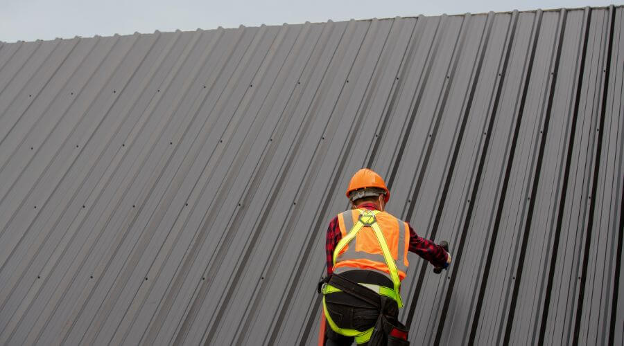 Professional metal roof installation services in West Hamlin, WV